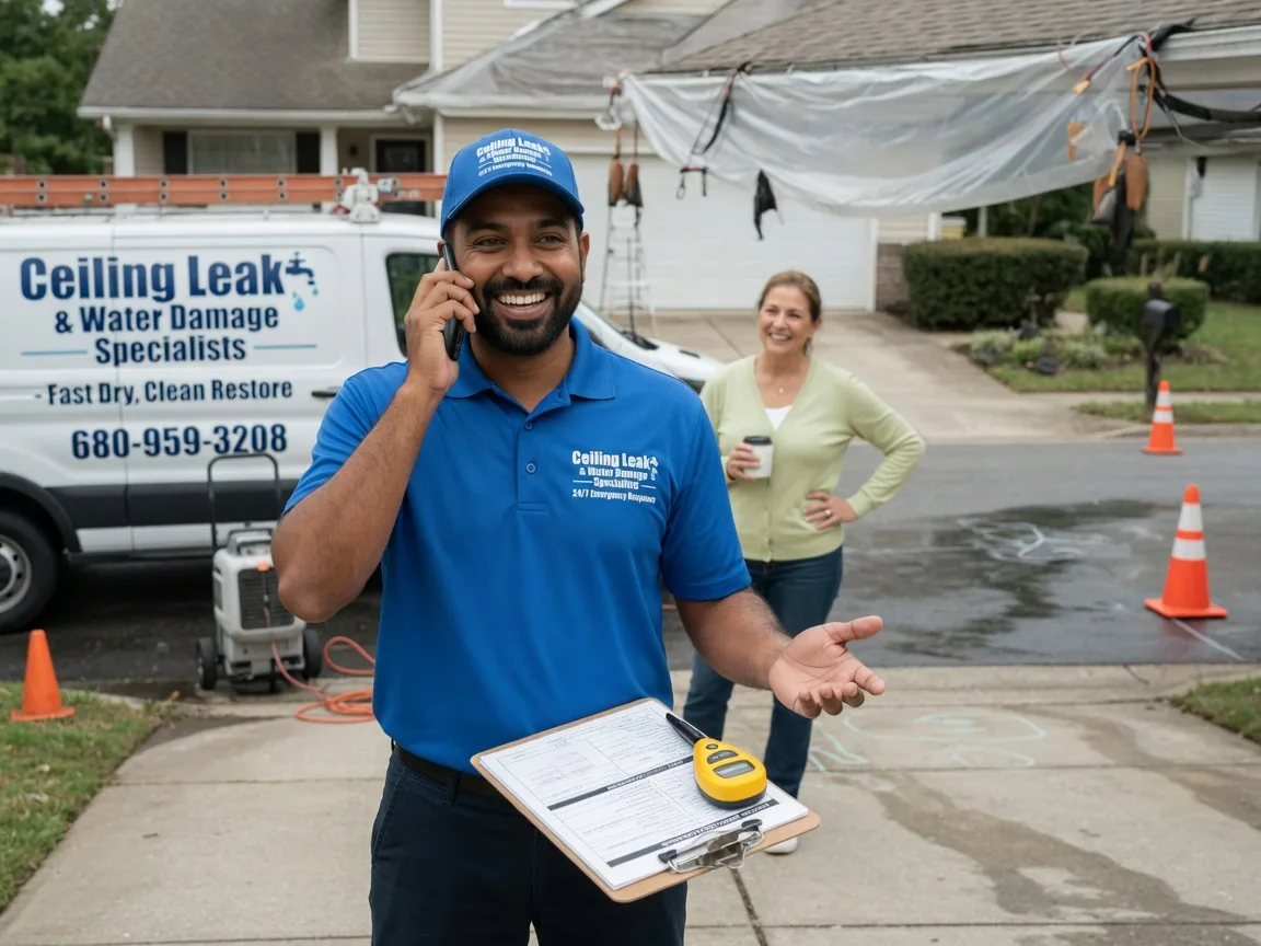 Ceiling Leak Cleanup Auburndale, MA FAQs